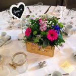 Rustic table centres