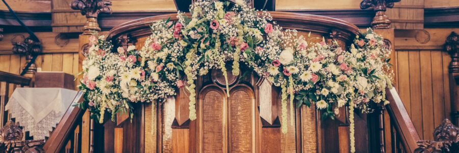 Wedding Venue and Church Floral Decorations Swansea