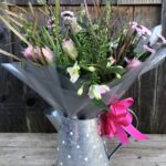 Flowers in a Vintage Jug Gift Bouquet - send flowers in Swansea