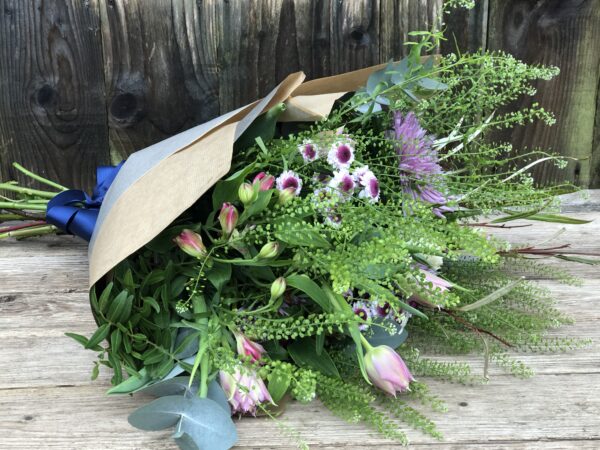 Rustic Gift Bouquet - send flowers in Swansea