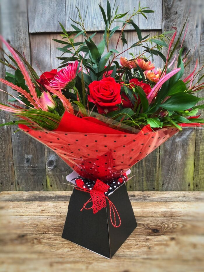'Love is in the air' Valentine Bouquet in Swansea